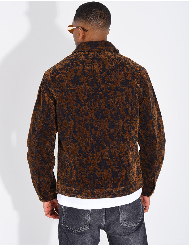 Veste imprimée au touché doux