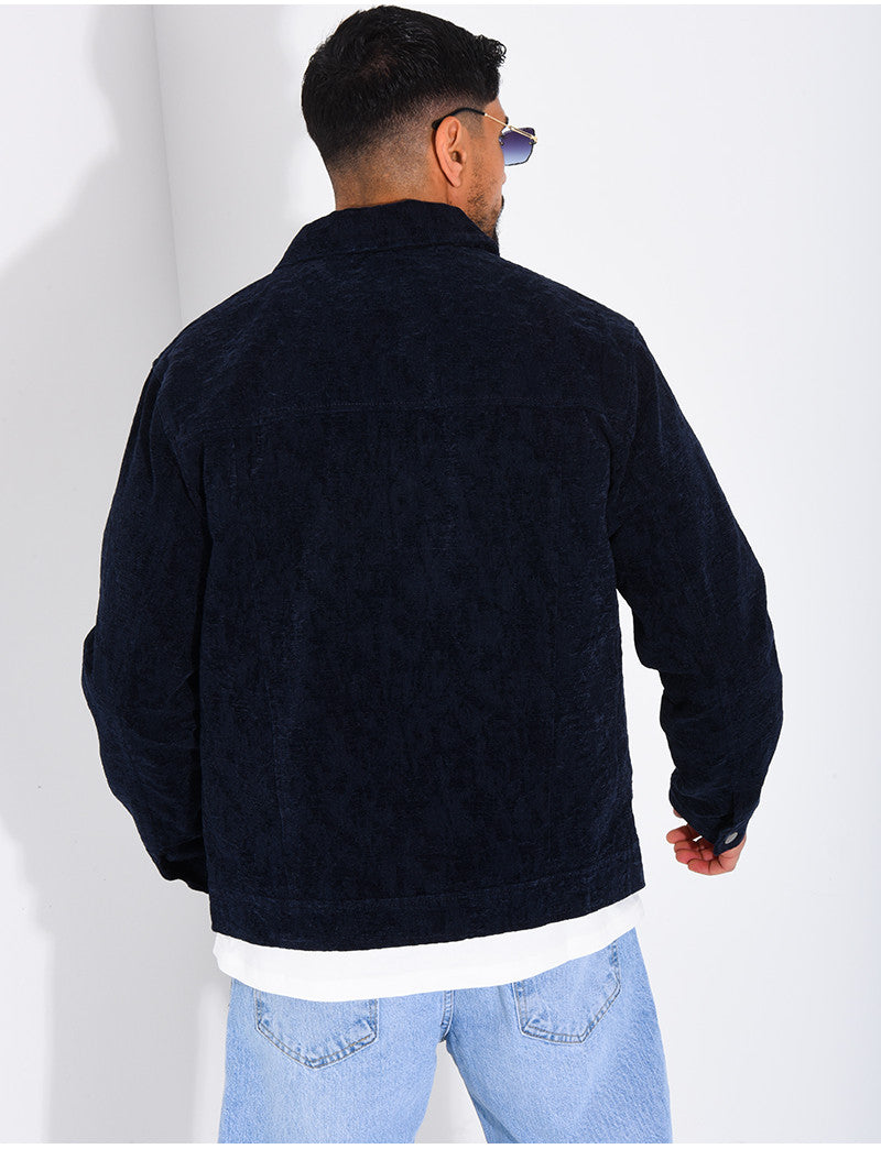 Veste imprimée au touché doux